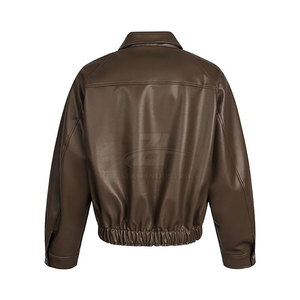 Made In Pakistan Latest Design Leather Bomber <b>Jacket</b> For Men In Different Color Outerwear Winter <b>Jacket</b> - Product Image 2