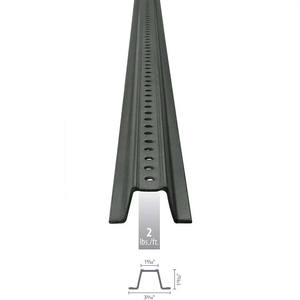 Poste de Señalización en Forma de U Galvanizado por el Fabricante, Vietnam OEM, Acero con Recubrimiento en Polvo Impermeable, Ecológico, a Prueba de Roedores, Diseño 3D Natural - Product Image 1