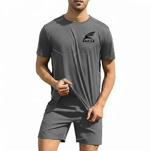 High Quality Men Shirt and Short <b>Twin</b> <b>Sets</b> Casual Button Down Beach Wear Short Sleeve <b>Twin</b> <b>Set</b> - Product Image 6