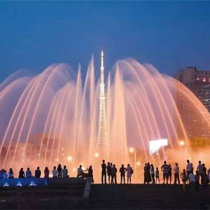 Fuente de Agua Decorativa Horticlub 1D 3D con Movimiento Oscilante, Grande, para Exteriores, Colorida, Musical, de Acero Inoxidable, Fácil de Instalar, 10 Años de Garantía - Product Image 2