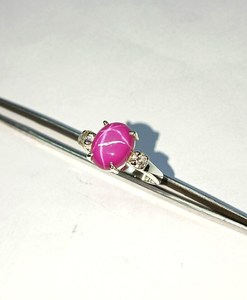 Beautiful Pink Sapphire Engagement Ring 925 Sterling Silver Minimalist Womens Ring Elegant Birthday <b>Gift</b> Jewelry - Product Image 4