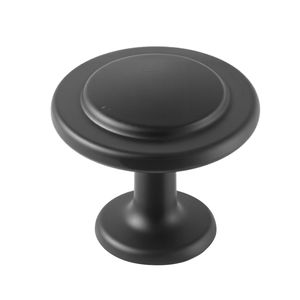 Set di 30 Pomelli per Mobili in Lega di Zinco Nera da 1,22 Pollici, Maniglie e Tiranti a Fungo in Stile Moderno per Cucina e Cassettiere - Product Image 3