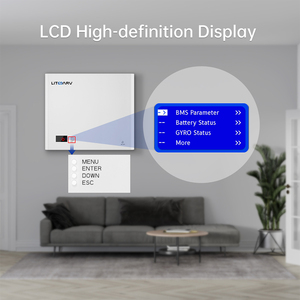 Paquete de Baterías de 10Kwh, 48V, 50Ah, 100Ah, 150Ah, 200Ah, Batería Solar de Iones de Litio Lifepo4 para Sistemas Fotovoltaicos - Product Image 2