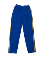 Chaqueta Deportiva Escolar Unisex Azul y Amarilla para Niños, Ecológica, Duradera, Transpirable, 100% Poliéster, con Forro Polar, para Verano