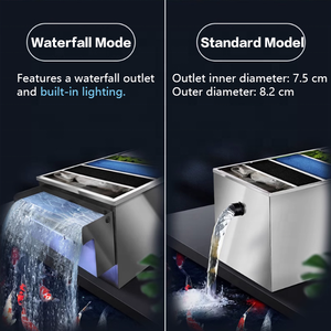 Professionale Koi mantenendo attrezzature integrato filtro meccanico e biologico con pompa per giardino esterno acquario - Product Image 6