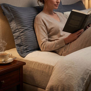 Fundas de Almohada Teñidas de Alta Calidad, Duraderas, Ecológicas, de Poliéster/Algodón, Tecnología de Costura, Tacto Suave, Acabado Limpio, Múltiples Usos para Hoteles - Product Image 3