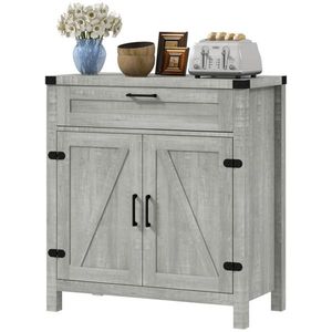 Carrello Portaoggetti da Cucina Multifunzionale come Tavolino/Buffet/Credenza - Product Image 2