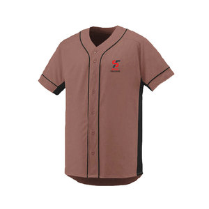 Solid Trader <b>Top</b> Quality Performance Interlock Quick Dry Breathable Custom Made Team Clothing Item Baseball Uniform - Product Image 5