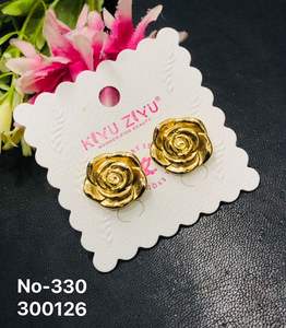 ต่างหูแฟชั่นอัลลอยด์ทันสมัย ชุบทอง แบบห้อยระย้า สำหรับผู้หญิง - Product Image 5