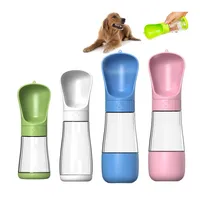 BebederosPerros屋外ウォーターボトル犬Botella De Agua Para Perrosプラスチックペットポータブル犬ウォーターボトル