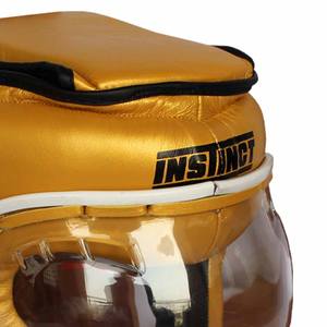 ขายส่งอุปกรณ์ป้องกันศีรษะคุณภาพสูงสำหรับผู้ใหญ่ สำหรับการฝึกซ้อมมวยและ MMA รุ่นใหม่ ระบายอากาศได้ดี พกพาสะดวก ป้องกันใบหน้าเต็มรูปแบบ ทำจากหนัง - Product Image 3