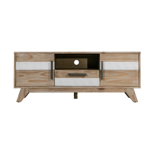 SOHO RANGE Collection Solid Wood TV <b>Unit</b> <b>2</b> Doors <b>2</b> <b>Drawers</b> Living Room High Quality Home Furniture - Product Image 1