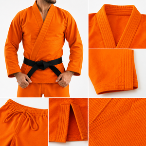 Traje profesional de BJJ que ofrece comodidad ligera, construcción duradera y movilidad sin restricciones para atletas de todos los niveles. - Product Image 5