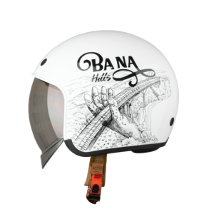 Vietnam Fabrication OEM Royal M139 ABS avancé de haute qualité avec DOT Standard Retro Style Vintage Open Face Helmet Full Color - Product Image 1