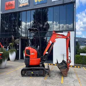 Mini-excavatrice Kubota U35-4 d'occasion, capacité 3 tonnes, pour chantiers de construction, équipée de moteur, boîte de vitesses et pompe à engrenages. - Product Image 4