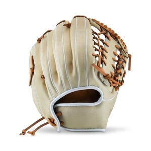 Gant de baseball en cuir pour droitier, avec fermeture auto-agrippante, pour outfield, adulte, toutes saisons - Product Image 4
