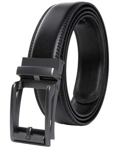 Ceintures en cuir de vachette de qualité professionnelle, luxe et mode, pour hommes, boucle en alliage, respirantes, écologiques, légères, largeur 3,5 cm - Product Image 6