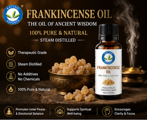 Huile essentielle de frankincense (Boswellia Serrata) pure du Madhya Pradesh, 5 kg, 100 % naturelle, de haute qualité, distillée à la vapeur, huile d'aromathérapie - Product Image 2
