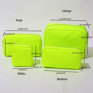 Bolsas de PVC con Cierre, Resistentes al Agua, Multiusos, en Varios Colores y Tamaños, Estilo Moderno, para Guardar Cosméticos de Viaje para Chicas - Product Image 2