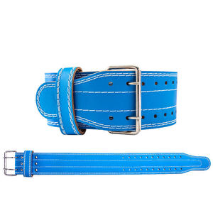 Ceinture de musculation en cuir robuste de 13 mm à dégagement rapide, double boucle, pour soutien dorsal en salle de sport, ceinture de sécurité pour l'haltérophilie et le fitness - Product Image 1