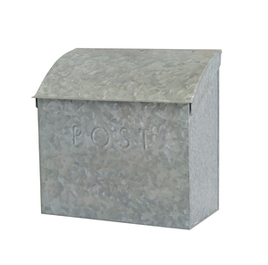 Buzón de Metal Negro Estilo Francés con Ganchos para Periódicos y Cartas, Decoración de Pared Exterior para el Hogar - Product Image 6