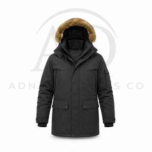 Chaqueta de Invierno para Hombre, Impermeable, Cortavientos, con Capucha, Chaqueta Acolchada Gruesa y Cálida para Exteriores, Informal, Personalizada OEM ODM - Product Image 2