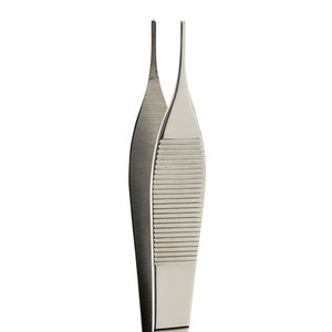 Manipulation des tissus délicats Instrument médical en acier inoxydable de 4.75 pouces Adson Stille Tissue Forceps Instrument chirurgical de précision - Product Image 2