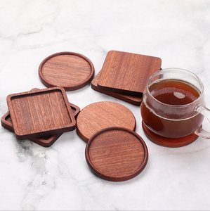Sous-verres et dessous de plat en bois bohème - Diamètre personnalisable, épaisseur 10 mm, réglables et faits à la main - Product Image 5
