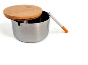 Cendriers de table en aluminium classiques de forme personnalisée, écologiques, faciles à nettoyer, de haute qualité, vente en gros - Product Image 4