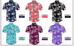 Chemise hawaïenne à imprimé numérique pour homme |   100% polyester |   Vêtements décontractés tropicaux - Product Image 4
