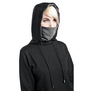 Sudadera con Capucha Ninja de Forro Polar de Invierno de Primera Calidad, Chaqueta Personalizada de Forro Polar Sherpa Grueso, Cálida, Transpirable, con Cremallera y Capucha Ninja - Product Image 3