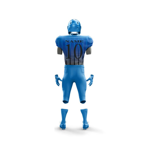 American Football Practice Uniform Set with Jersey Pants Helmet and <b>Socks</b> <b>Moisture</b>-Wicking Eco-Friendly Custom Team Name - Product Image 2