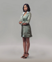 Ensemble veste et robe assortis pour femmes, tenue de bureau élégante, tenue décontractée professionnelle, disponible en différentes tailles