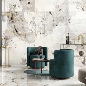 Carreaux de sol en porcelaine Contemporaine ACCENTS 120x180cm, finition brillante numérique pour un intérieur d'appartement élégant - Product Image 4