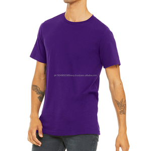 Camisetas de Algodón Lisas para Hombre, Camisetas Deportivas Unisex con Logotipo Personalizado Estampado Nuevo para Gimnasio - Product Image 3