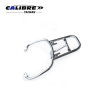 Porte-bagages arrière en acier blanc pour moto et scooter TAIWAN CALIBRE, neuf, avec garantie d'un an pour GTS 300