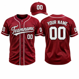 Camiseta de béisbol ligera diseñada para entrenamiento en equipo y uso en el día del partido, con comodidad flexible y calidad confiable para los jugadores. - Product Image 5