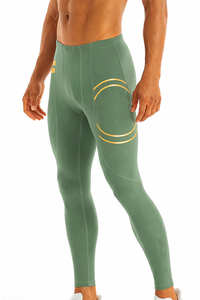 Pantalon de compression pour homme, séchage rapide, athlétique, pour l'entraînement, la course, leggings sans poche, pantalon de compression pour la gym - Product Image 4