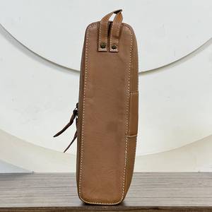 กระเป๋าใส่เครื่องม้วนผมและเครื่องหนีบผมหนังวัวแท้ลาย Tooled ดีไซน์สุดฮิตประจำปี 2026 สำหรับเดือนกันยายน ทนความร้อน เหมาะสำหรับการเดินทาง - Product Image 5