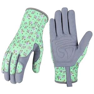 Gants de travail en cuir imperméables compatibles avec les écrans tactiles, fermeture à cordon, pour enfants et adultes - Sécurité extérieure - Product Image 1