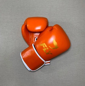 Guantes de Boxeo Fly Superloop Pro X2, Cuero Vacuno Auténtico, Correa de Muñeca Ajustable con Gancho y Bucle, Guantes de Entrenamiento y Sparring de Kick Boxing - Product Image 3