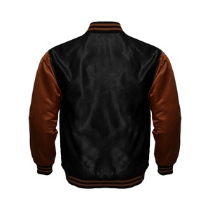 Premium Satin Varsity Jacket Classic Baseball Style College Jacket Manufacturer Bulk Supply - Product Image 2