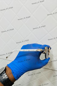 Gafas de sol sin montura con diseño de cruz plateada, estilo diamante moissanita, puente de diamantes, estilo hip hop, gafas de moda para hombres y mujeres - Product Image 4