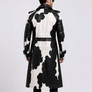 Manteau en cuir pour homme, style moderne, fabriqué avec des matériaux de qualité supérieure pour un confort hivernal, disponible en couleur et taille personnalisées - Product Image 2