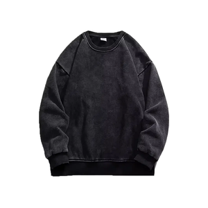 Nueva Ropa de Moda en Tendencia, Sudaderas para Hombre, MOQ Bajo, Proveedor Directo de Fábrica, Cuello Redondo, Ropa Casual de Invierno, Mezcla de Algodón - Product Image 1