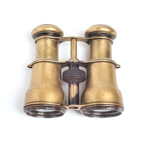 Travelling Hiking Handmade Metal Antique Nautical Brass Marine Designer Vintage Style Binocular for Home Decoration At Wholesale - Product Image 1