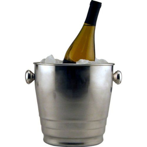 Seau à glace en fer de style moderne pour fêtes, avec baril intérieur et pelle – Seau à glace créatif en métal pour mariages et événements - Product Image 2