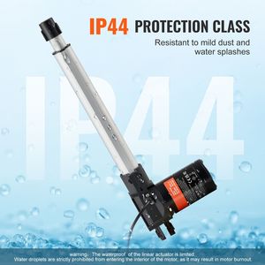Attuatore Lineare 12V da 10 Pollici per Carichi Pesanti con Capacità di 1320 libbre/6000N, Velocità di Movimento Lineare 0,19 pollici/s, Staffa di Montaggio per Cilindri - Product Image 4