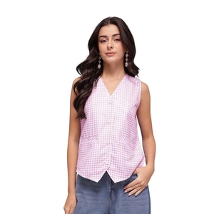 Camisa de playa para mujer con botones, ligera y fresca, para vacaciones de verano, ropa informal - Product Image 1