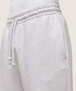 Custom Logo High Quality Lightweight Premium Fabric Men's Oversized Joggers Breathable Elastic Waist Side Casual Sweatpants - Product Image 5